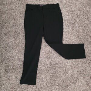 Gloria Vanderbilt Amanda Ponte Pants – Women’s Size 14 Black Stretch